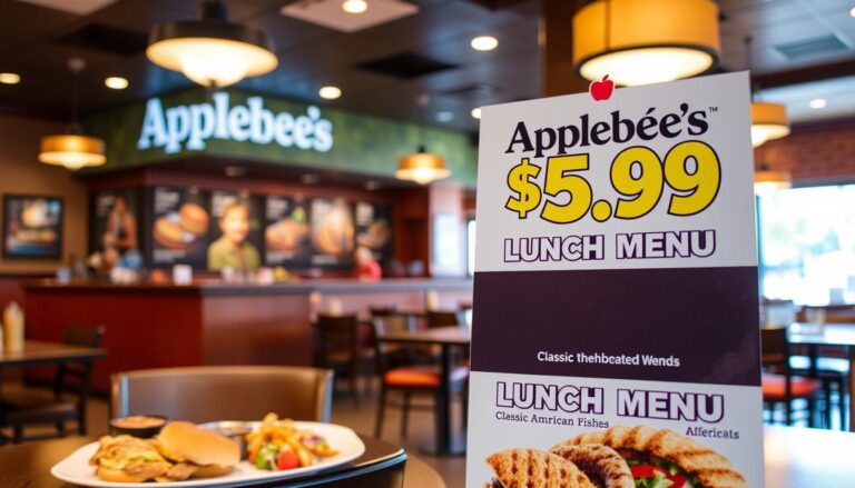 Applebee's $5.99 Lunch Menu