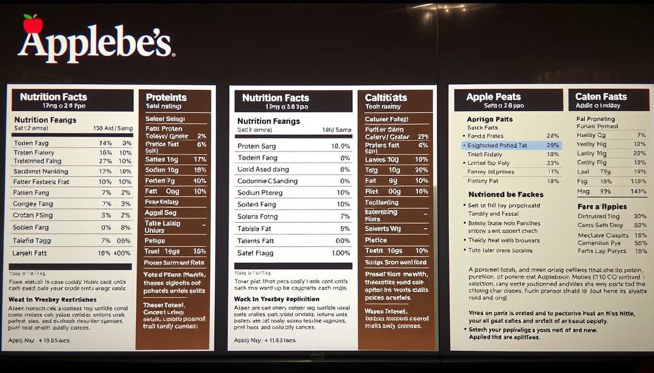 Applebee's Menu Nutrition