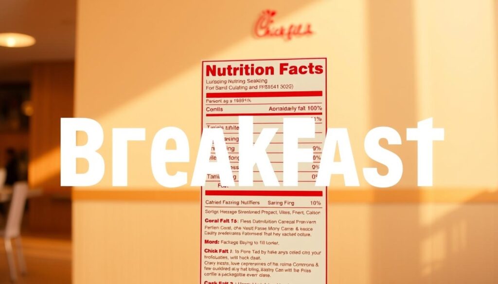 Chick-fil-A Breakfast Nutrition Facts