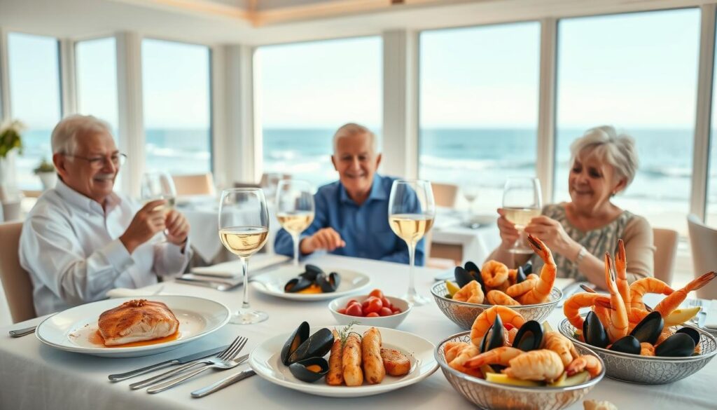 Healthy Senior Seafood Dining Options