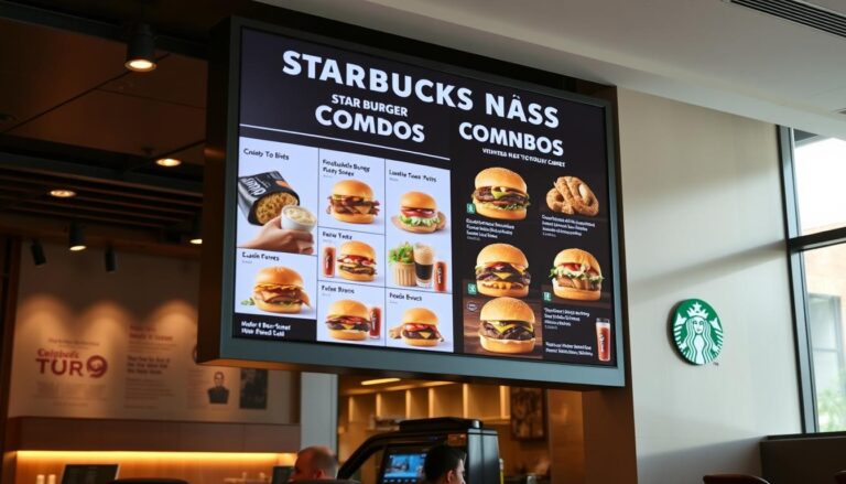 Starbucks Burger combos Menu