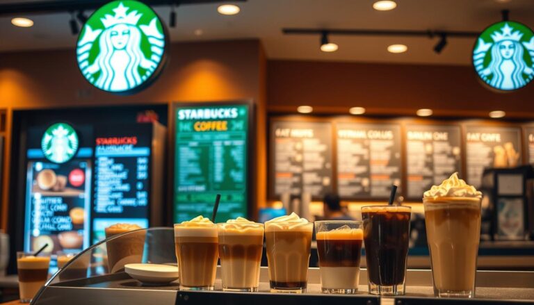 Starbucks Coffee drinks Menu