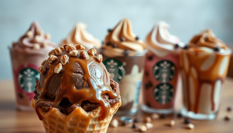 Starbucks Ice cream Menu