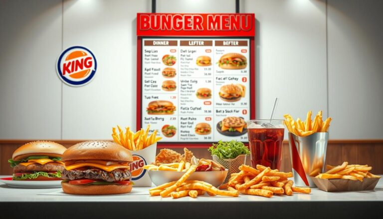 burger king dinner menu
