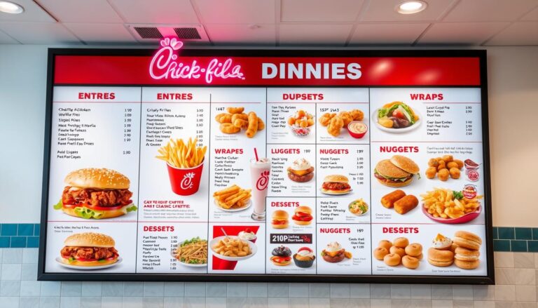 chik fill a dinner menu