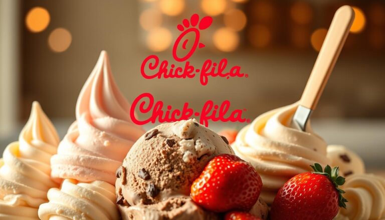 chik fill a  ice cream menu