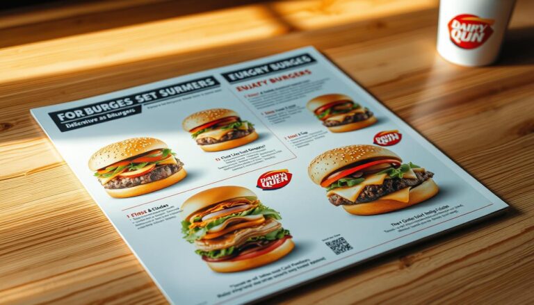 dairy queeen burger menu