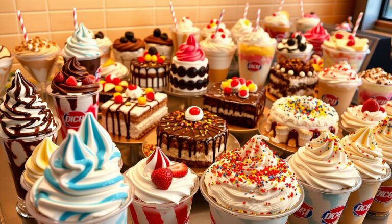 dairy queen dessert menu