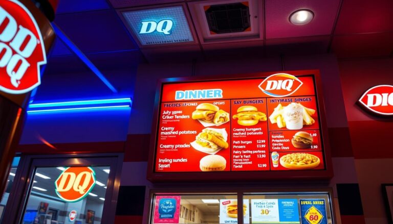 dairy queen dinner menu