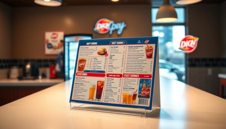 dairy queen soft-drink menu