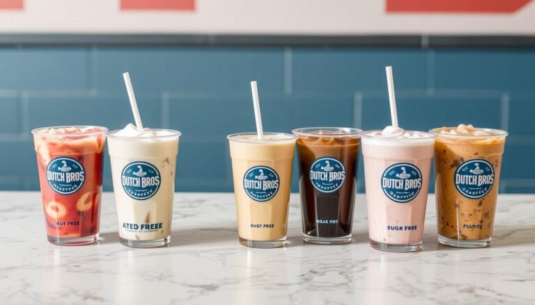 dutch bros sugar free menu
