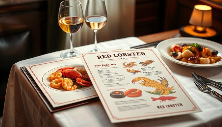 red lobster dinner menu