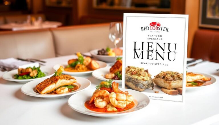 red lobster lunch menu