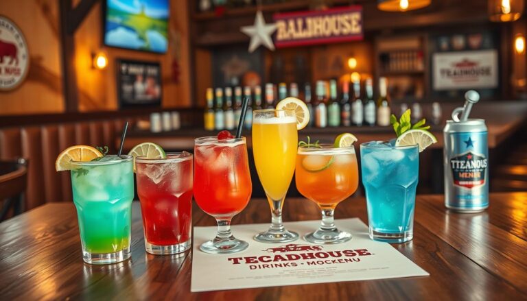 texas roadhouse drinks menu
