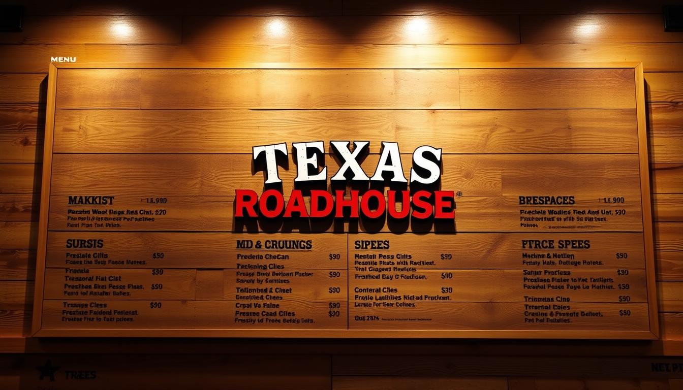 texas roadhouse menu