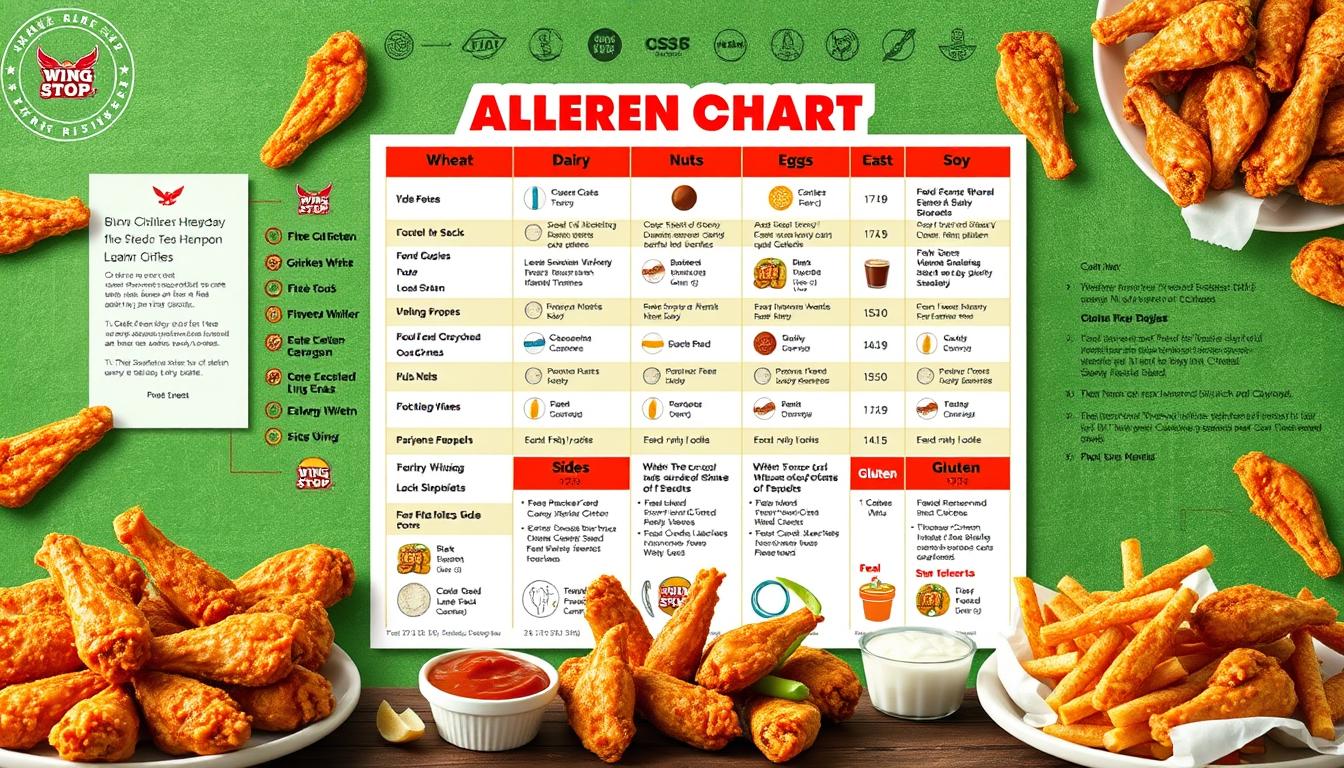 wingstop allergen menu