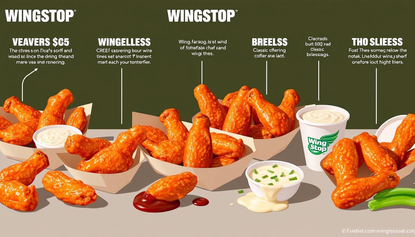 wingstop menu flavors