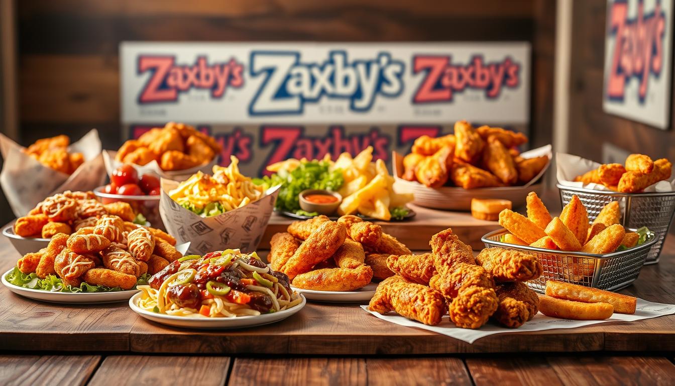 zaxby's catering menu