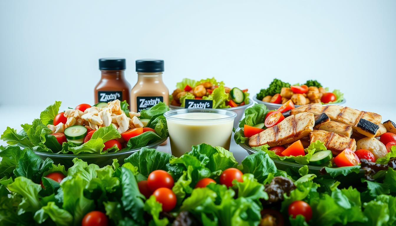 zaxby's menu salads